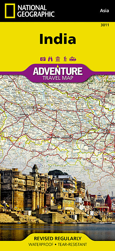 National Geographic Adventure Map India AD00003011