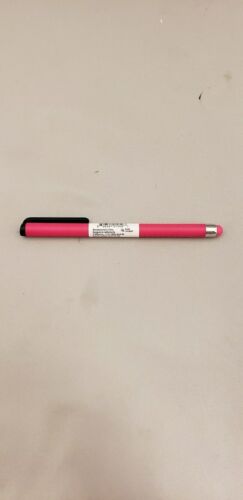 Atomic Micro Slim Pink Stylus for Smart Phone/Tablet w/Rubber Tip & Pocket Clip