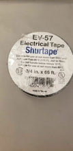 Load image into Gallery viewer, Shurtape Black Electrical Tape 3/4&quot;x22 Yds (66 Feet) 10-Rolls
