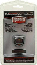 Load image into Gallery viewer, Rapala Fisherman&#39;s Mini Headlamp - Strap or Cap Mount, Pivots, Water Resistant

