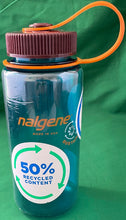 Load image into Gallery viewer, Nalgene Wide Mouth 16 oz Sustain Bottle Teal 2020-1716
