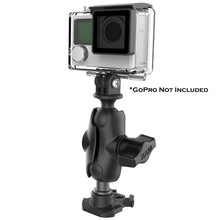Load image into Gallery viewer, RAM Mount RAM 1&quot; Ball Adapter for GoPro Bases with Short Arm and Action Camera Adapter [RAP-B-GOP2-A-GOP1U]
