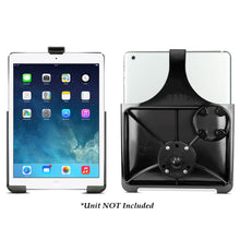 Load image into Gallery viewer, RAM Mount EZ-Rollr Model Specific Cradle w/Round Base Adapter for the iPad 5th Generation, Apple iPad Air 1-2  iPad Pro 9.7 [RAM-B-202-AP17U]
