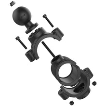 Load image into Gallery viewer, RAM Mount Torque 1-1/2&quot; - 2&quot; Diameter Rail Base with 1.5&quot; Pin-Lock Ball [RAM-351-415-15-2U]
