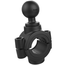 Load image into Gallery viewer, RAM Mount Torque 1-1/2&quot; - 2&quot; Diameter Rail Base with 1.5&quot; Pin-Lock Ball [RAM-351-415-15-2U]
