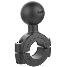 Load image into Gallery viewer, RAM Mount Torque 1-1/8&quot; - 1-1/2&quot; Diameter Handlebar/Rail Base with C Size 1.5&quot; Ball [RAM-408-112-15U]
