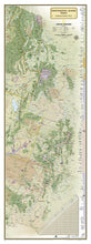 Load image into Gallery viewer, National Geographic Entire Continental Divide Trail Wall Map 18&#39;&#39;x48&#39;&#39; in Gift B
