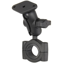Load image into Gallery viewer, RAM Mount RAM Torque 1 1/8&quot; - 1 1/2&quot; Diameter Handlebar/Rail Base with B Size 1&quot; Ball, Short Arm and Diamond Plate [RAM-B-408-112-15-A-238U]
