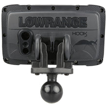 Load image into Gallery viewer, RAM Mount C Size 1.5&quot; Fishfinder Ball Adapter for the Lowrance Hook2 Series [RAM-202-LO12]
