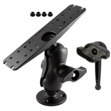Load image into Gallery viewer, Ram Mount D Size 2.25&quot; Ball Mount w/11&quot; X 3&quot; Rectangle Plate, 3.68&quot; Round Plate and Hi-Torq Wrench [RAM-D-111-C-KNOB9H]
