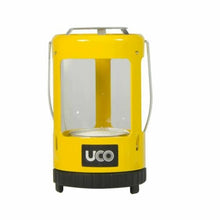Load image into Gallery viewer, UCO Mini Aluminum Candle Lantern Yellow - Tealight Candle Light &amp; Warmth in Tent
