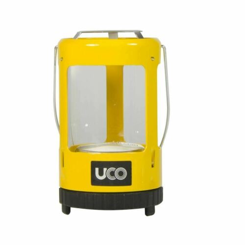 UCO Mini Aluminum Candle Lantern Yellow - Tealight Candle Light & Warmth in Tent