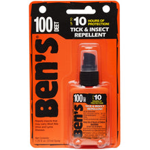 Load image into Gallery viewer, Ben&#39;s 100% DEET Insect Repellent 1.25 fl oz Pump Spray 0006-7070
