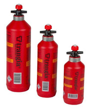 Load image into Gallery viewer, Trangia 0.3 L Red HDPE Fuel Bottle w/Safety Valve for Filling Alcohol Stoves
