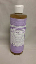 Load image into Gallery viewer, Dr Bronner&#39;s / Bronners 18-In-1 Hemp Lavender Pure-Castile Soap 16 oz Organic
