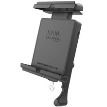 Load image into Gallery viewer, RAM Mount Tab-Lock Locking Cradle f/Apple iPad mini 1-3 w/Case, Skin  Sleeve [RAM-HOL-TABL12U]
