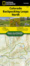 Load image into Gallery viewer, National Geographic TI Colorado Backpack Loops North Topographic Map Guide TI00001304
