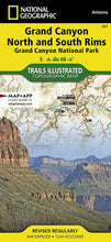 Load image into Gallery viewer, National Geographic Trails Illustrated AZ Grand Canyon Bright Angel Map TI00000261
