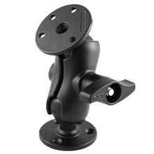 Load image into Gallery viewer, RAM Mount D Size 2.25&quot; Ball Mount w/2 qty 3.68&quot; Round Plates  Short Length Double Socket Arm [RAM-D-101U-C]
