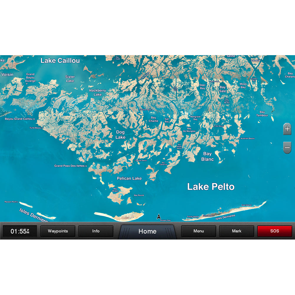 Garmin Standard Mapping - Louisiana Central Classic microSD/SD Card [010-C1168-00]