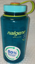 Load image into Gallery viewer, Nalgene Wide Mouth 32 oz Sustain Bottle Cerulean 2020-0432
