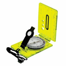 Load image into Gallery viewer, Ultimate Survival UST Hi-Vis Lensatic Map Compass w/Manifier, Scales, &amp; Lanyard
