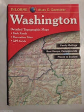 Load image into Gallery viewer, Delorme Washington WA Atlas &amp; Gazetteer Map Newest Edition Topo / Road Maps
