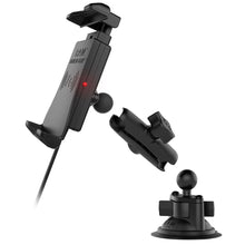 Load image into Gallery viewer, RAM Mount Quick-Grip Waterproof Wireless Charging Suction Cup Mount [RAM-B-166-UN14W]
