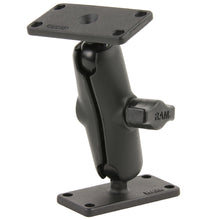 Load image into Gallery viewer, RAM Mount Double Ball Mount w/Two 1.5&quot; x 3&quot; Plates [RAM-B-102U-153]
