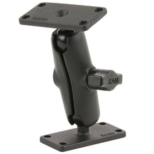 Load image into Gallery viewer, RAM Mount Double Ball Mount w/Two 1.5&quot; x 3&quot; Plates [RAM-B-102U-153]
