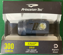 Load image into Gallery viewer, Princeton Tec Snap Solo Headlamp Blue SNSOLO-BL/DB
