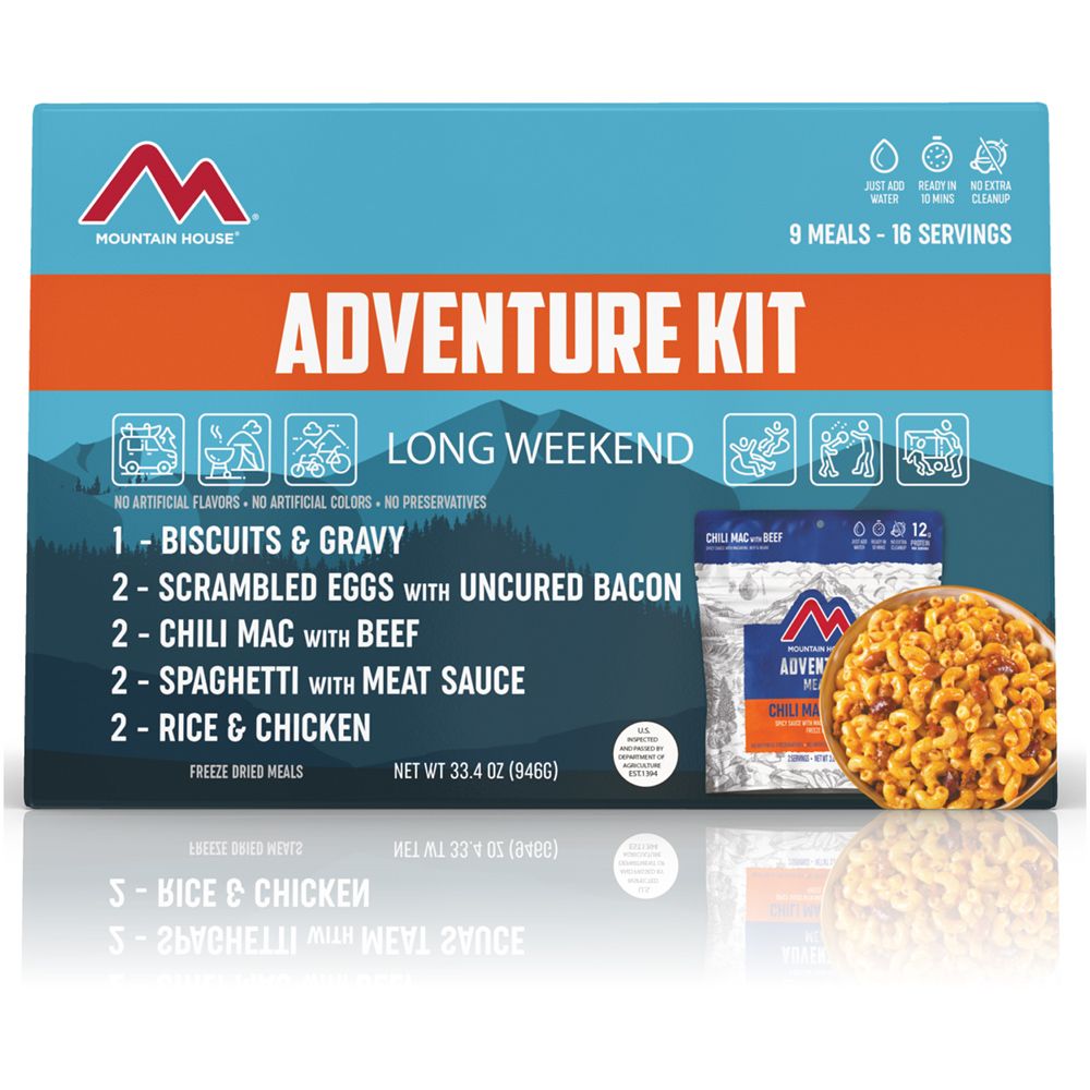 Mountain House Adventure Long Weekend Kit 83607