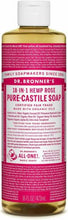 Load image into Gallery viewer, Dr Bronner&#39;s / Bronners 18-In-1 Hemp Rose Scent Pure-Castile Soap 16 oz Organic
