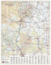 Load image into Gallery viewer, National Geographic Benchmark Maps New Mexico NM Recreation Map BE0BENNMRM
