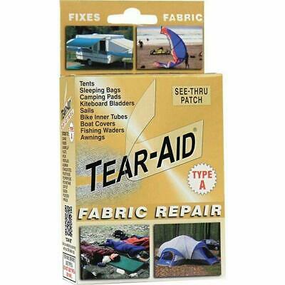 Tear-Aid Patch Kit w/Tape, Patches & Alcohol Prep Type A - All Fabric Repair