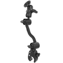 Load image into Gallery viewer, RAM Mount RAM Tough-Claw w/Ratchet Extension Arm  Double Ball Mount [RAP-418-400-PA-202U]
