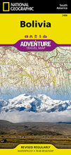 Load image into Gallery viewer, National Geographic Adventure Map Bolivia South America AD00003406
