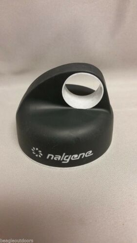 Nalgene Replacement Loop Lid Retail Black for All N-Gen 53mm Wide Mouth Bottles