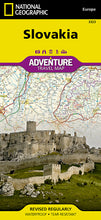 Load image into Gallery viewer, National Geographic Adventure Map Slovakia Europe AD00003323

