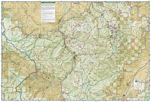 Load image into Gallery viewer, National Geographic Trails Illustrated MT Bozeman Big Sky Bridger Range Map TI00000723

