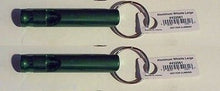 Load image into Gallery viewer, Liberty Mountain Large Aluminum Whistle Green 1-Pack Emergency/Signal/Survival

