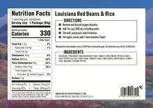 Load image into Gallery viewer, Backpacker&#39;s Pantry Louisiana Red Beans &amp; Rice 1-Serving
