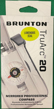 Load image into Gallery viewer, Brunton TruArc 20 Luminescent Sighting Compass w/Lanyard F-TRUARC20-GLOW
