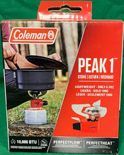 Load image into Gallery viewer, Coleman Peak 1 Butane Backpacking Stove 200038017
