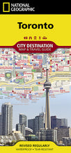 Load image into Gallery viewer, National Geographic City Destination Map Toronto Canada DC01020590
