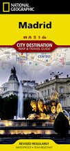 Load image into Gallery viewer, National Geographic City Destination Map Madrid Spain DC01020593
