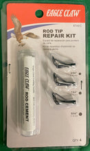 Load image into Gallery viewer, Eagle Claw Rod Tip Repair Kit w/Glue BTAEC
