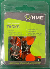 Load image into Gallery viewer, HME Metal Trail Tacks Highly-Reflective Orange 50-Pack RT-50
