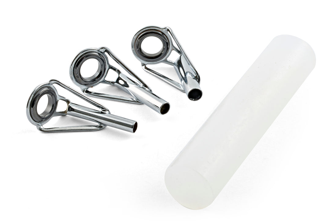 Hurricane Fishing Pole Replacement Rod Tip Repair Kit w/3 7/64