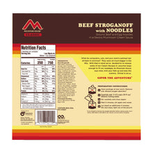 Load image into Gallery viewer, Mountain House Classic Beef Stroganoff w/Noodles 54119
